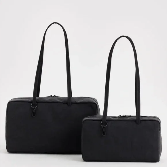 BAGGU Medium Bowler Bag in Black - Picture 3 of 3